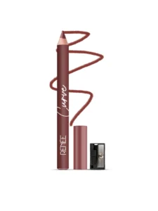 RENEE Curve Long Lasting Lip Liner Cocoa Bliss 2.5g – Matte Finish Creamy Brown Lip Liner